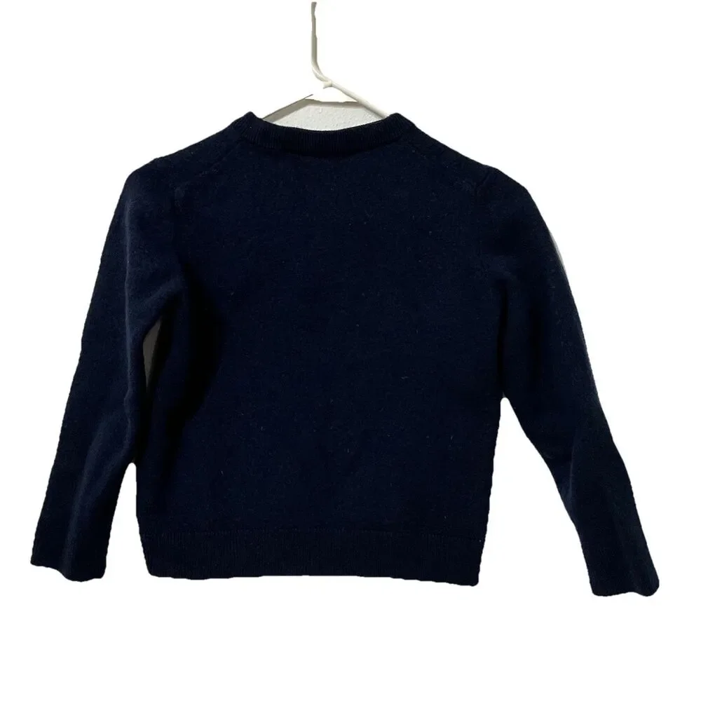 Kenzo Paris Kids Girls Blue Wool Sweater Medium